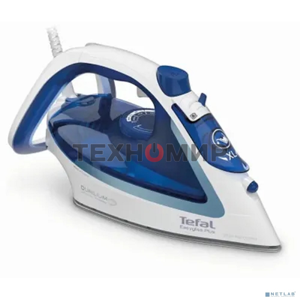 Утюг Tefal FV5715E0, 2200Вт, голубой/белый
