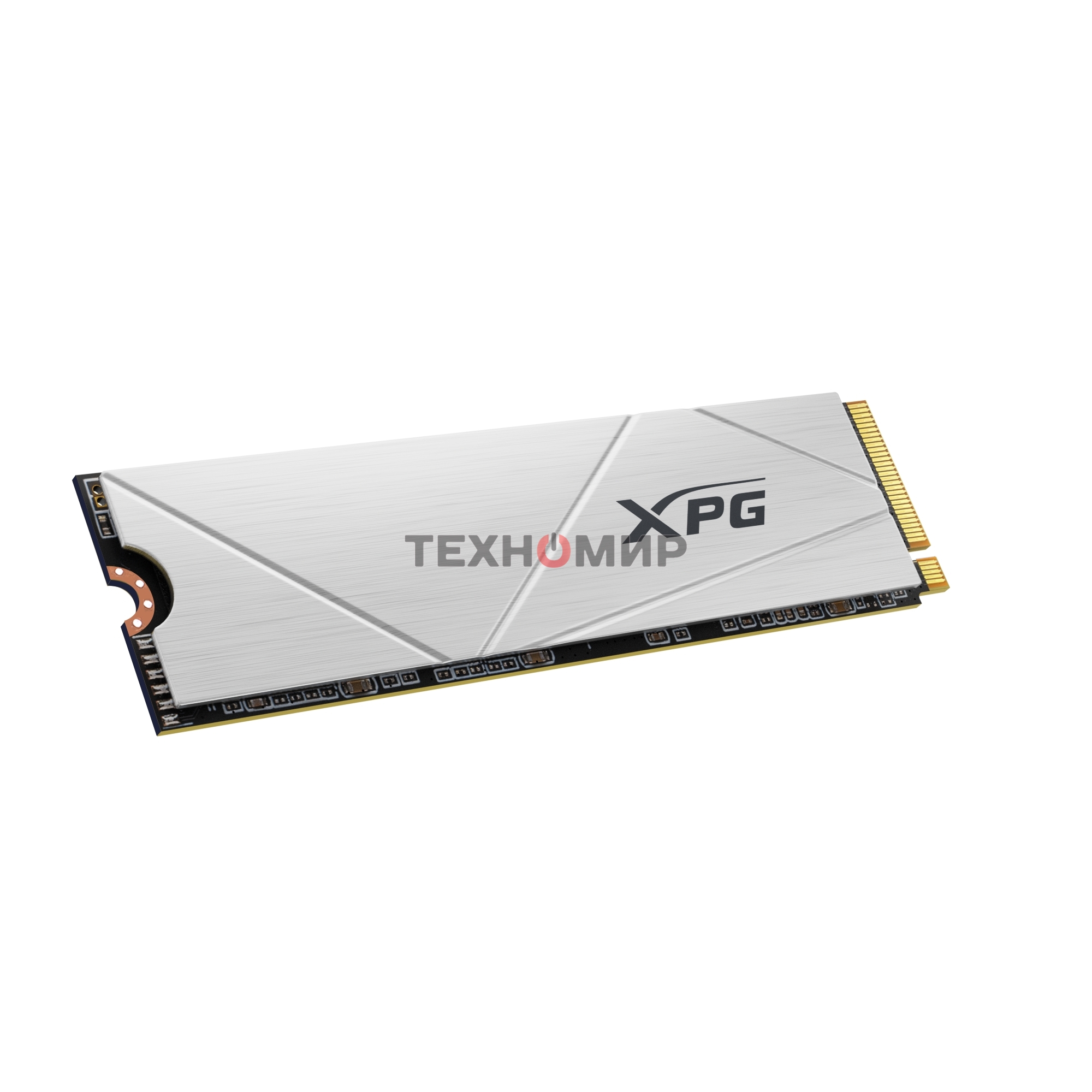 Накопитель SSD ADATA XPG GAMMIX S60, 1Tb, PCIe 4.0 x4, M.2 2280, NVMe, R/W 5000/3200, с радиатором