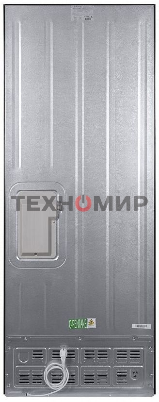 Холодильник Maunfeld MFF1857NFSB черный мат. инвертер двухкамерный 336/117л морозилка снизу