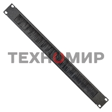 Кабельный органайзер c щеточным вводом ExeGate BP19-1UM (19