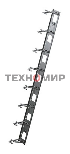 Органайзер кабельный 8 металлических колец, 17U, (1компл.=2шт.)