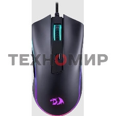Мышь проводная Redragon Cypher, черный, 12800 dpi, USB, кнопки - 7
