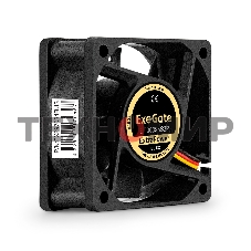 Вентилятор для корпуса ExeGate ExtraPower EP06025S3P черный, 60 мм, 4500 об/мин, 31 дБ, 3 pin