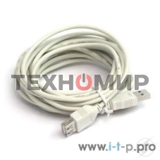 Кабель Gembird PRO USB 2.0 удлинительный 1.8м AM/AF позол. контакты, пакет