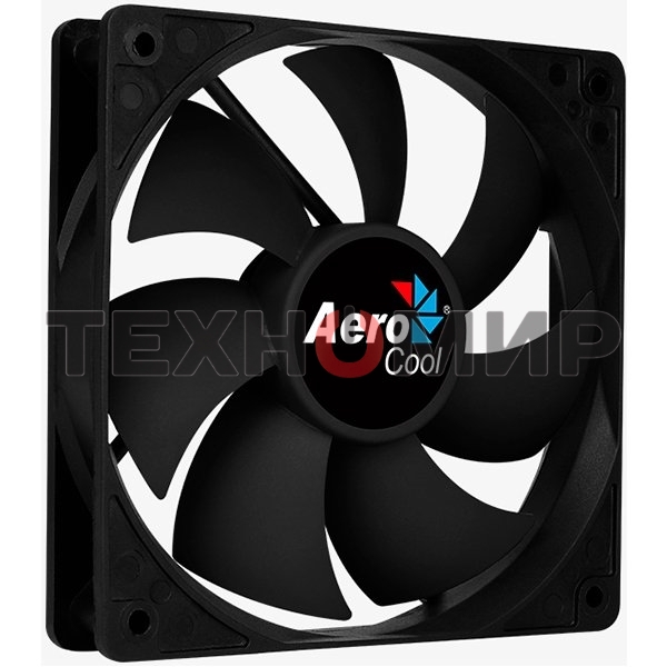 Вентилятор для корпуса Aerocool/Formula Force 12 PWM черный, 120 мм, 1500 об/мин, 27.5 дБ, 4 pin