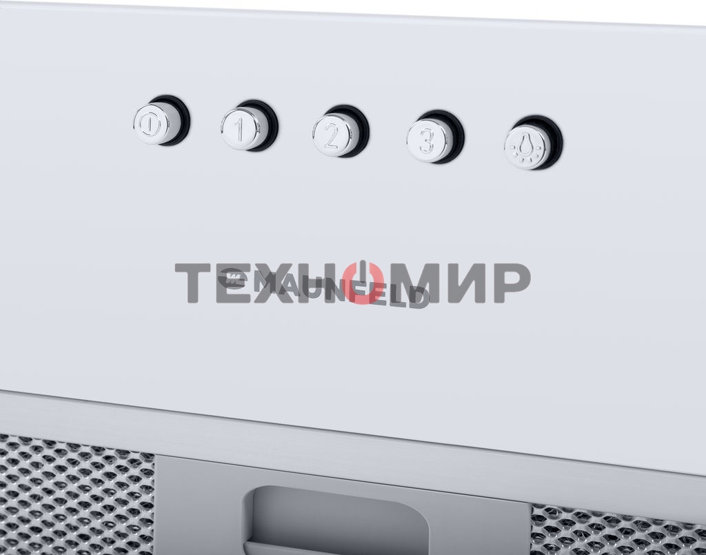 Вытяжка встраиваемая Maunfeld Crosby Power 50 белый, 50 см, 1050 куб. м/ч, 51.8 дБ