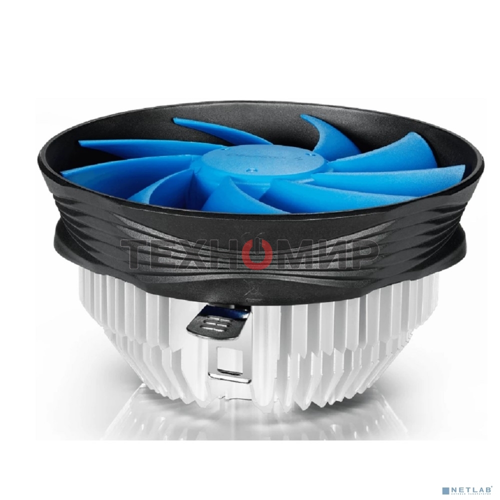 Кулер для процессора DEEPCOOL GAMMA ARCHER PRO V2 черный/синий, 120 мм, алюминий/медь, 1600 об/мин, 21 дБ, 4 pin, 110 Вт, 65.5 мм