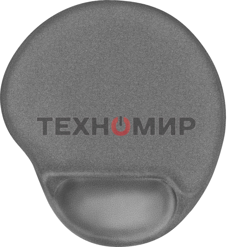 Коврик для мыши Defender гелевый Easy Work (серая лайкра) нескользящ.основа,260х225х5мм