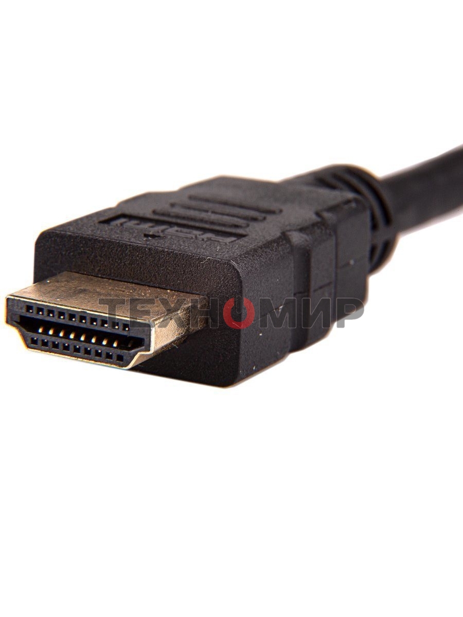 Кабель VCOM/TELECOM HDMI-19M -- MicroHDMI-19M ver 2.0+3D/Ethernet,1m Telecom TCG206-1M