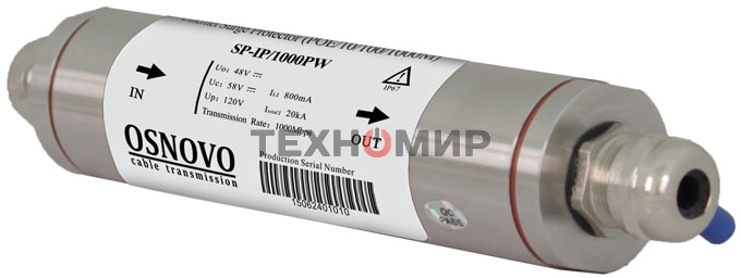 Грозозащита Osnovo SP-IP/1000PW(ver2)