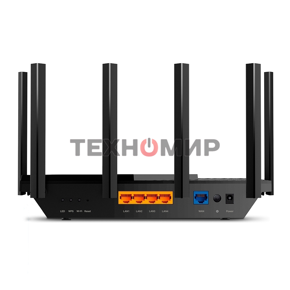 Роутер TP-Link Archer AX73 AX5400 Dual Band Wireless Gigabit Router, 1.5 GHz Tri-Core CPU, 1 GE WAN + 4 GE LAN ports, 1× USB 3.0 Port, support 1024-QAM, OFDMA, MU-MIMO, Airtime Fairness, Beamforming, 160MHz Channel Width, come with HomeShieldTM, support R