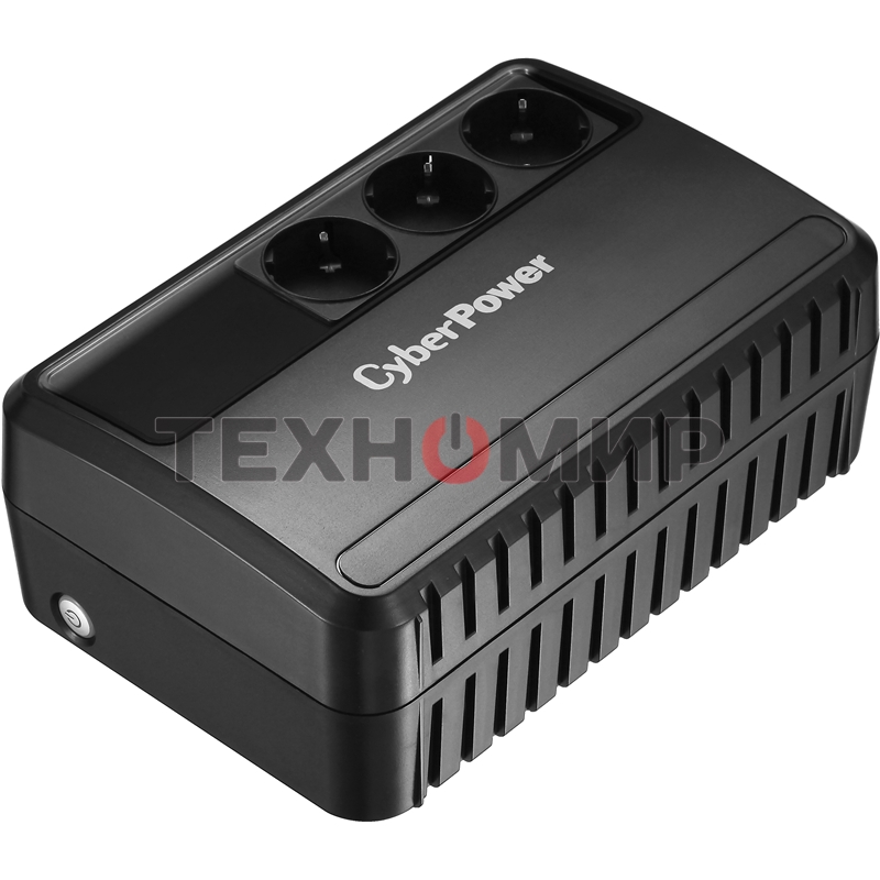 Источник бесперебойного питания CyberPower Line-Interactive BU600E 600VA/360W (3 EURO)