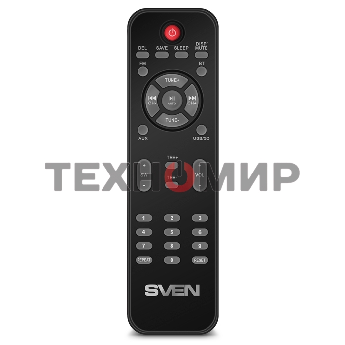 Акустическая система 2.1 SVEN MS-2080/70 Watt/~220V 50Hz/FM-тюнер, USB/SD, дисплей/BLUETOOTH/ПДУ/Black