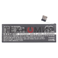 Аккумулятор CameronSino CS-IPH520SL дляiPhone 5C3.8V, 1500mAh, 5.70Wh