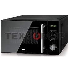 Микроволновая печь BBK 20MWG-732T/B-M черный, 20 л, 700 Вт, переключатели - кнопки, поворотный механизм