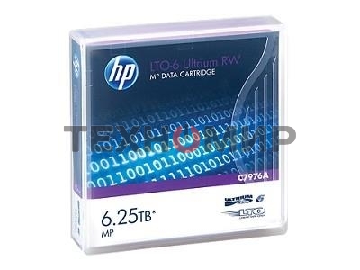 Картридж Hewlett-Packard LTO-6 Ultrium 6.25Tb (C7976A)