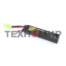 Портативный аккумулятор Li-Pol 11.1v 452096 2000mah разъем mini Tamiya plug