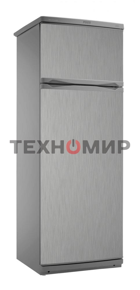Холодильник Pozis-Мир-244-1 серебристый металлопласт двухкамерный 230/60 л морозилка сверху