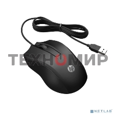 Мышь HP Wired Mouse 100 EURO cons