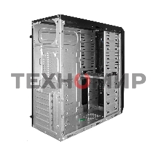 Компьютерный корпус ExeGate EX269435RUS Miditower UN-604 Black, ATX, (UN350, 120мм) 2хUSB+2хUSB 3.0, Audio
