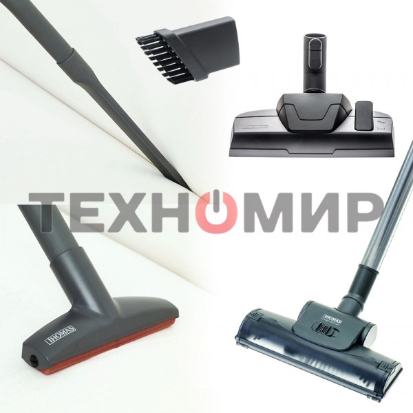 Моющий пылесос Thomas DryBOX + AquaBOX Cat&Dog белый/оранжевый, 325/1700Вт, уборка сухая, пылесборник контейнер 2.6 л