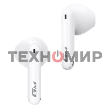 Наушники с микрофоном Edifier GM3 Plus белый вкладыши BT оголовье