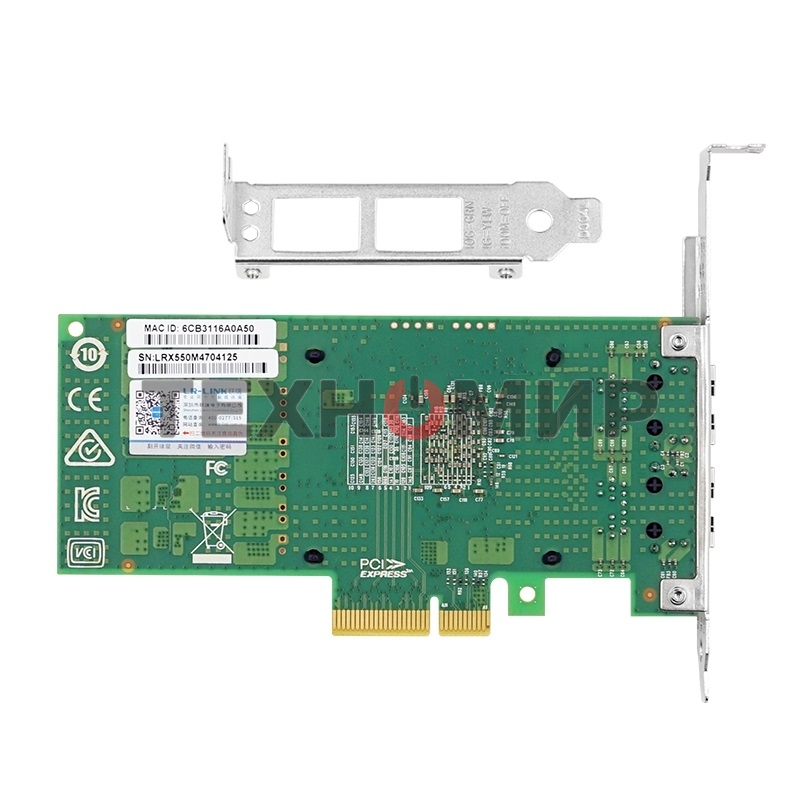 Сетевой адаптер LR-LINK PCIE 10Gb DUAL PORT LREC9812BT