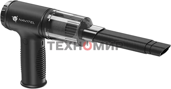 Пылесос автомобильный Navitel CL80 черный, 80/100 Вт, уборка сухая, пылесборник контейнер