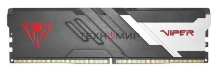 Оперативная память Patriot Viper Venom, DDR5, 32GB (2x16GB), 6800MHz, CL34, DIMM, с радиатором, черный