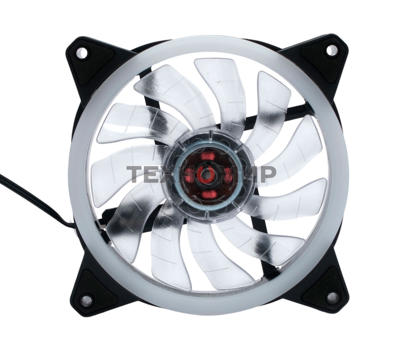 Вентилятор для корпуса Gembird черный, 120 мм, 1200 об/мин, 20.5 дБ, 3 pin