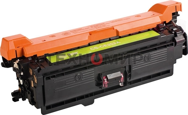 Картридж лазерный Cactus CS-CE252A желтый (7000 стр.) для HP Сolor LaserJet CP3525/CM3530
