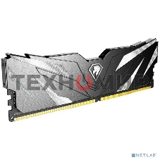 Оперативная память NETAC, DDR4, 32GB (2x16GB), 3200MHz, CL16, DIMM, с радиаторами, черный