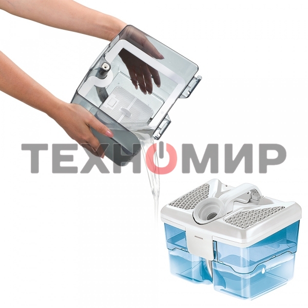 Моющий пылесос Thomas DryBOX + AquaBOX Cat&Dog белый/оранжевый, 325/1700Вт, уборка сухая, пылесборник контейнер 2.6 л
