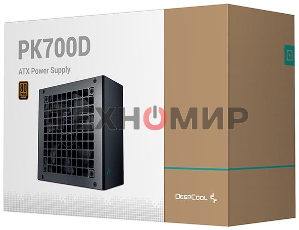 Блок питания Deepcool/GamerStorm PK700D, 700Вт, 80 PLUS Bronze, 120мм. черный