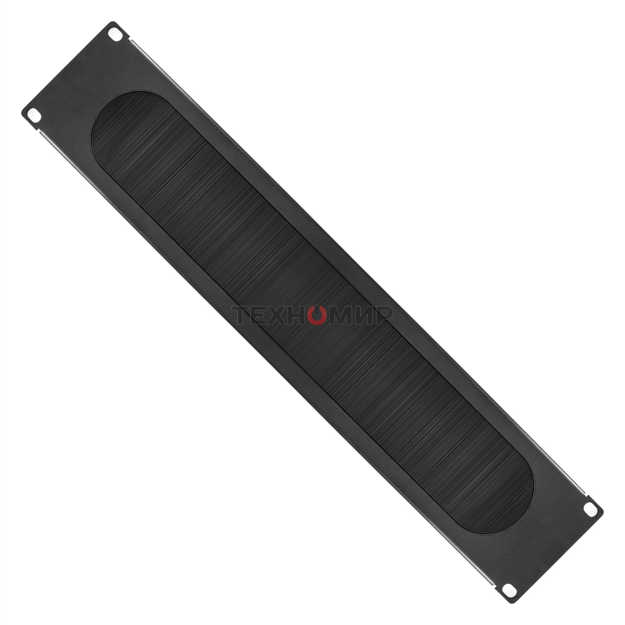 Кабельный органайзер c щеточным вводом ExeGate BP19-2UM (19