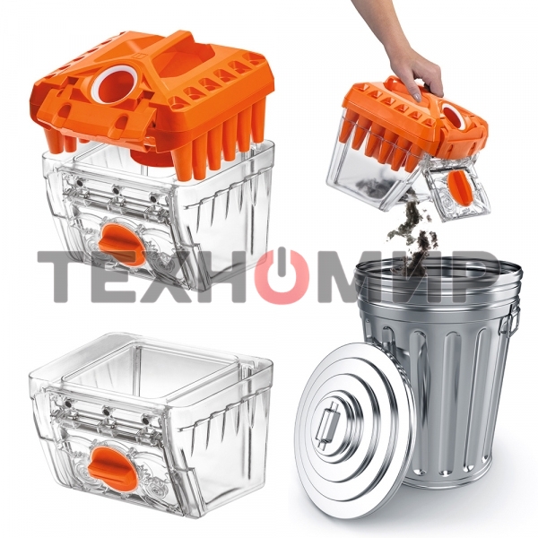 Моющий пылесос Thomas DryBOX + AquaBOX Cat&Dog белый/оранжевый, 325/1700Вт, уборка сухая, пылесборник контейнер 2.6 л