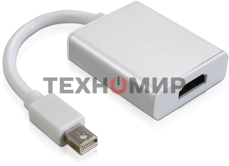 Адаптер-переходник Greenconnect Apple mini DisplayPort 20M > HDMI 19F (GCR-MDP2HD2)
