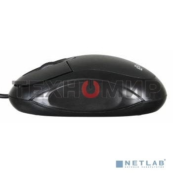 Мышь проводная Oklick 105S черный, 800 dpi, USB, кнопки - 3