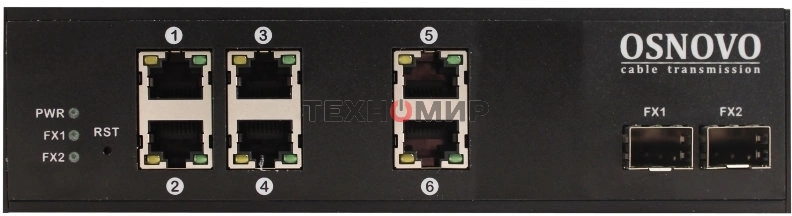 Коммутатор Osnovo SW-8062/IC управляемый