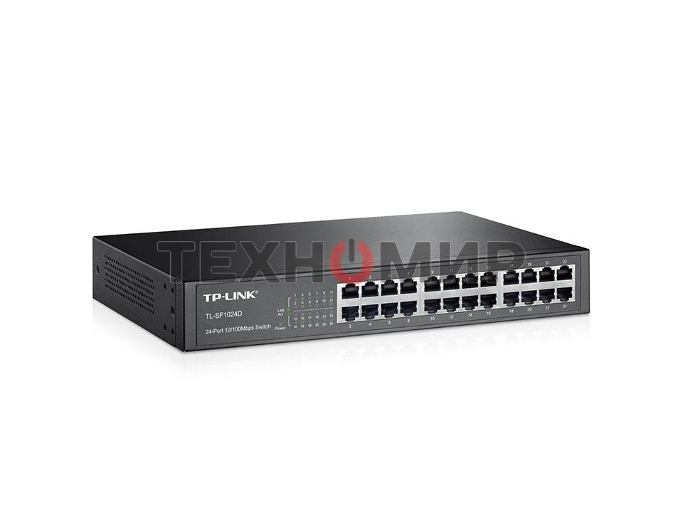 Коммутатор TP-Link SMB TL-SF1024D Коммутатор 24-port 10/100M Switch