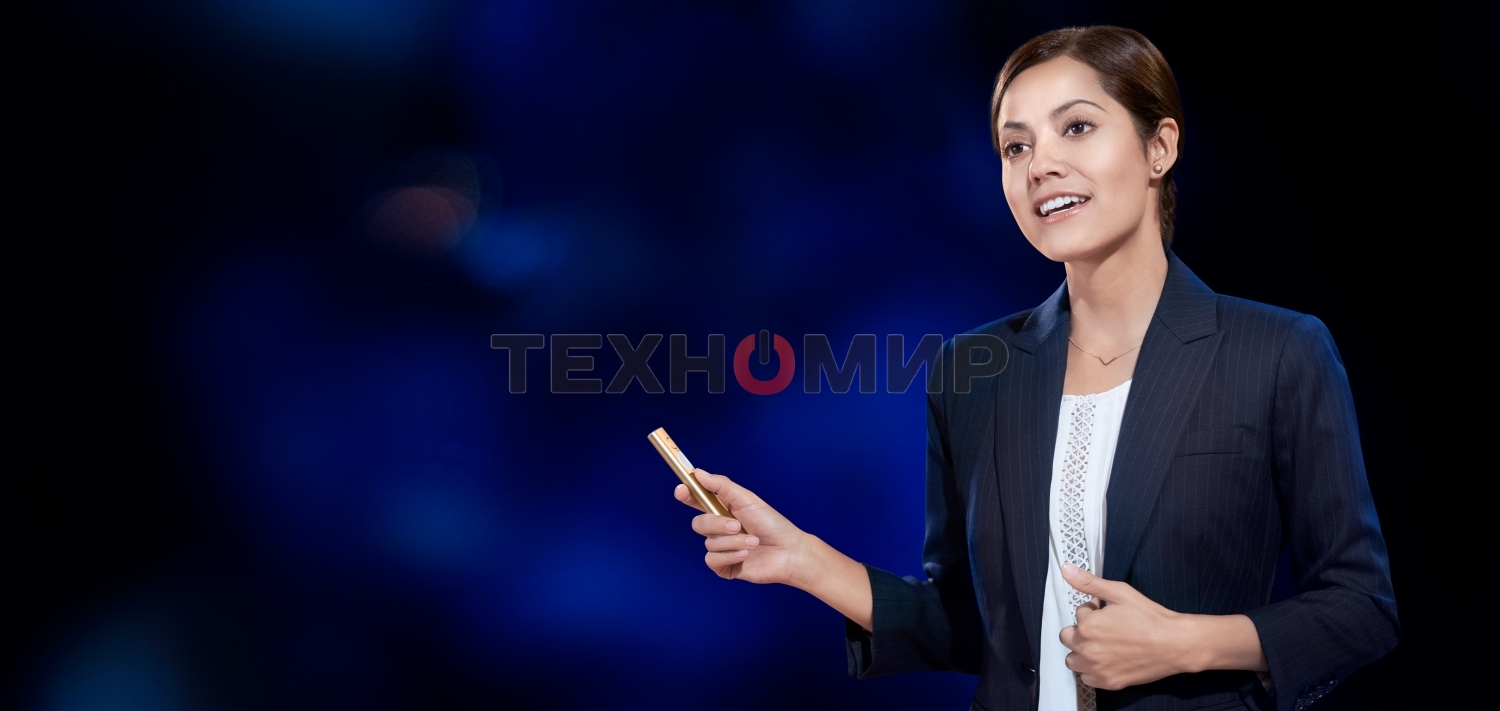 Презентер беспроводной Logitech Spotlight золотистый, радиоканал, USB, кнопки - 3