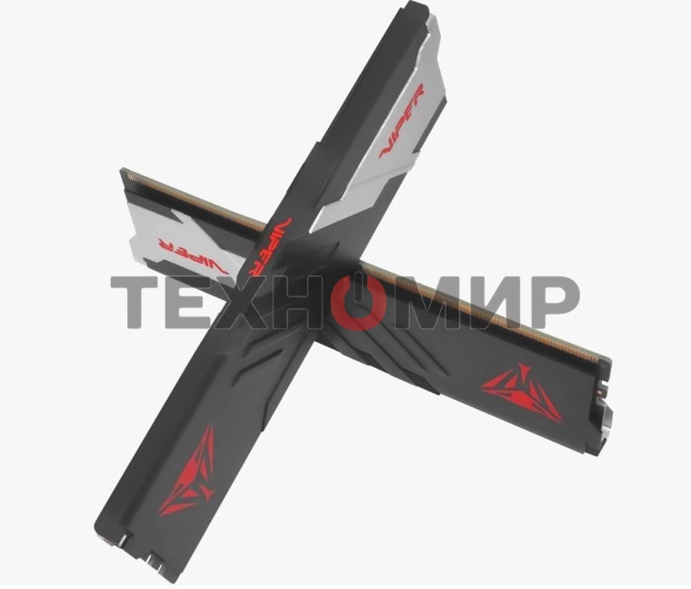 Оперативная память Patriot Viper Venom, DDR5, 32GB (2x16GB), 6800MHz, CL34, DIMM, с радиатором, черный