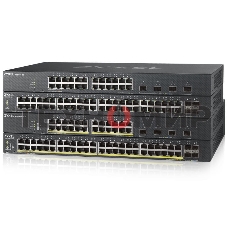 Коммутатор Hybrid Smart L2+ Switch Zyxel NebulaFlex XMG1930-30HP, rack 19