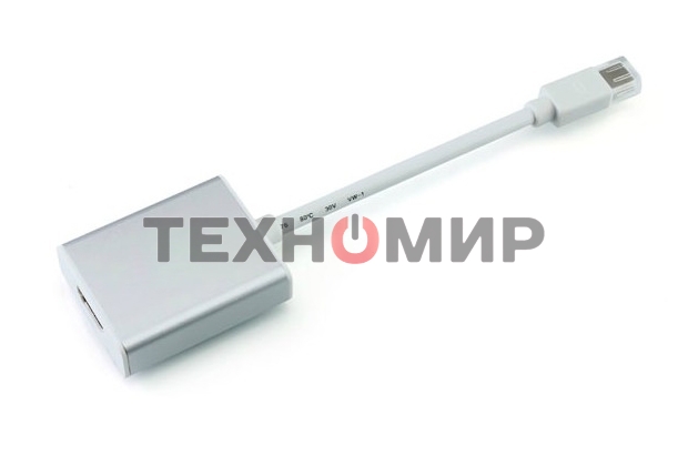 Адаптер-переходник Greenconnect Apple mini DisplayPort 20M > HDMI 19F (GCR-MDP2HD2)