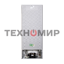 Холодильник Maunfeld MFF144SFW белый глянц. двухкамерный 154/52л морозилка снизу, ручная разморозка