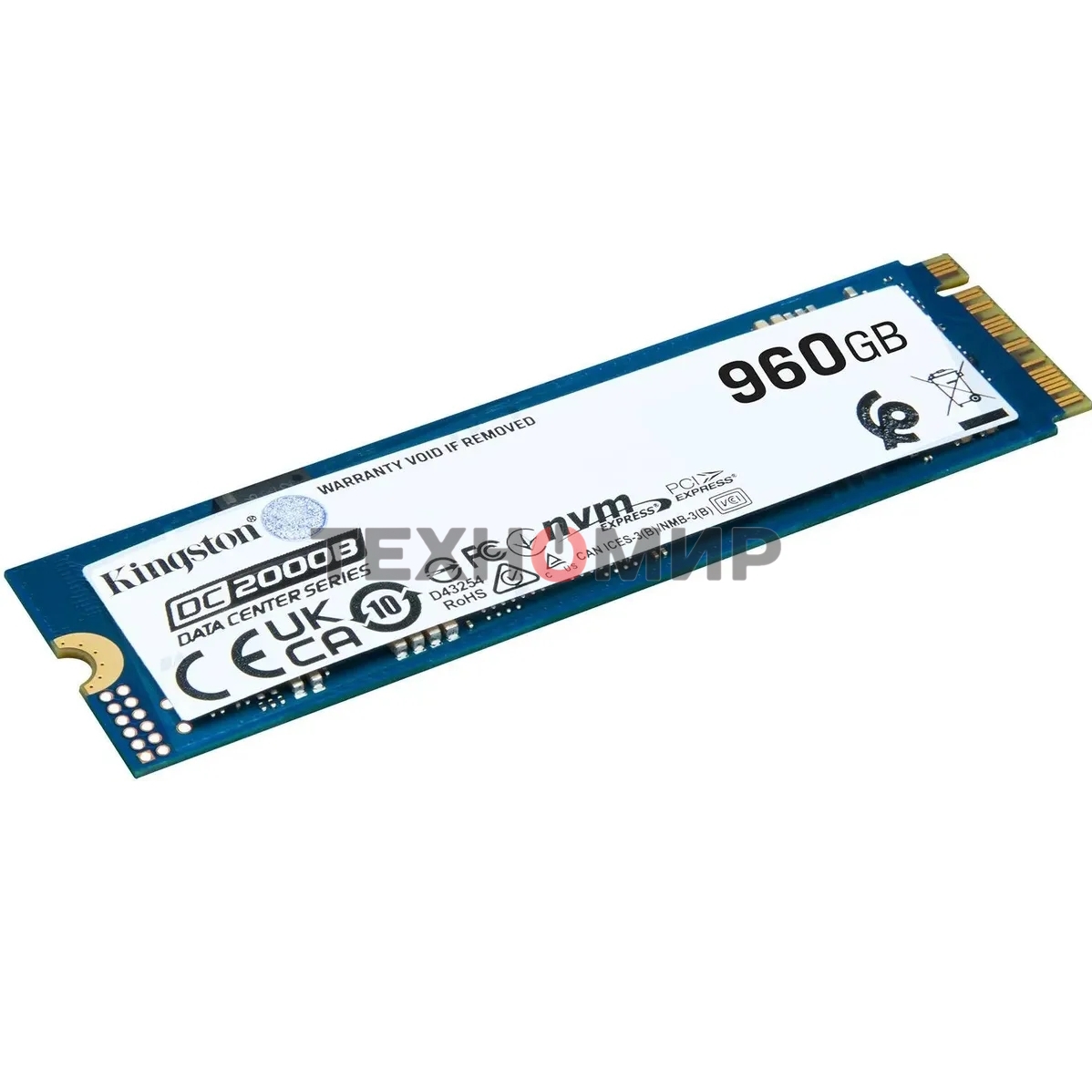 Накопитель SSD Kingston PCIe 4.0 x4 960Gb SEDC2000BM8/960G DC2000B M.2 2280 0.4 DWPD