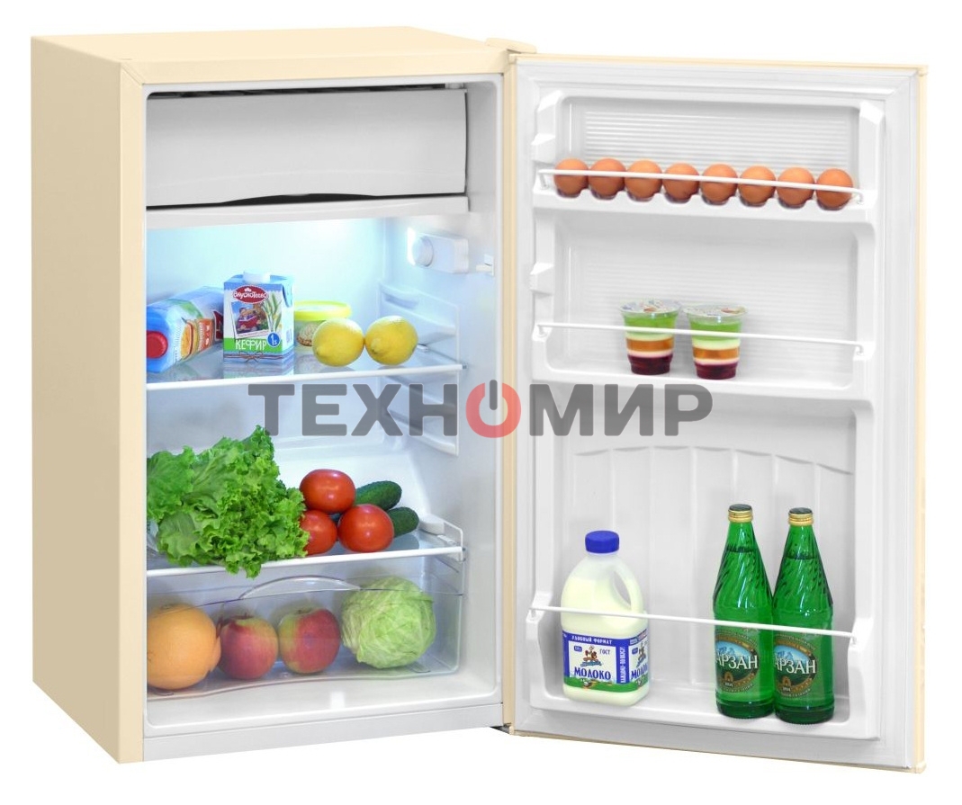 Холодильник Nordfrost NR 403 E бежевый однокамерный 100/11л морозилка сверху