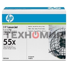 Картридж лазерный HP CE255X черный для LaserJet P3015/P3015d/P3015dn/P3015x 12500 стр.