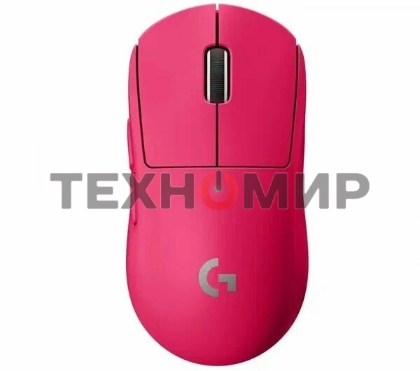 Мышь беспроводная Logitech G PRO X Superlight 2 розовый, 32000 dpi, радиоканал, USB, кнопки - 5