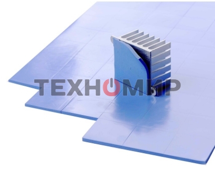 Термопрокладка 10мм x 10мм толщина 3 мм 100шт.